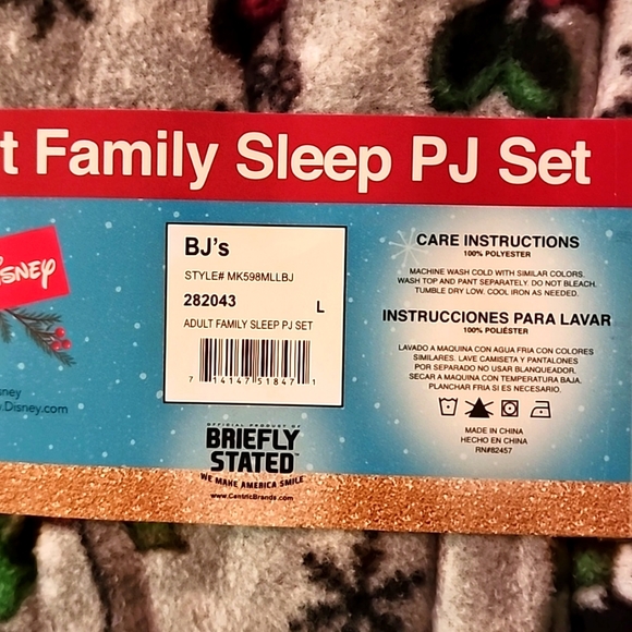 SOLD Disney Adult Sleep PJ Set (Mickey Mouse) - Picture 5 of 5